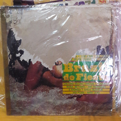 Vinilo Brasil De Fiesta Caetano Veloso Vinicius Leao Br1