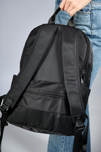 Mochila Estela Mujer Urbana Moda Importada Jielshi Negro Liso
