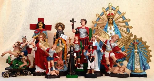 Ceferino Namuncura Imagen Irrompible Pvc + Velas
