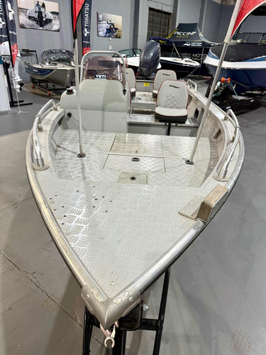 Lancha Aluminio Metalglass Savage Yamaha 60hp 4t Y Trailer !
