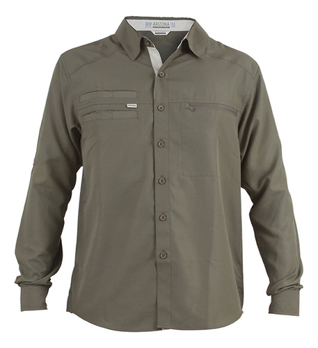 Camisa Hw Hombre Arizona Verde Oliva