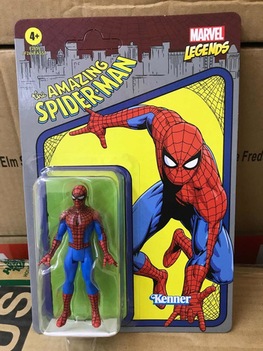Spider Man Marvel Legends Retro Collection Hasbro Nuevo