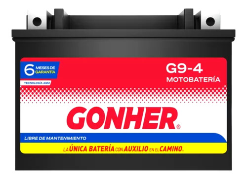 Batería Para Moto Agm Gonher Yamaha Yzf-r6 -1 2007