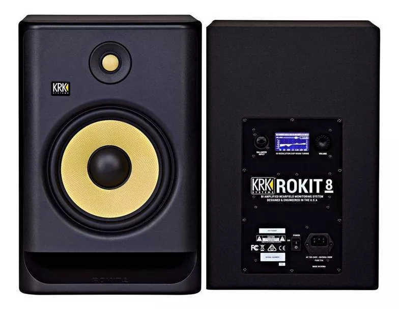 Segunda imagem para pesquisa de krk rokit 5 audio profissional monitores