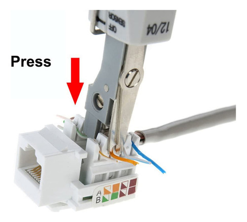 Herramienta Profesional De Perforación, Red Idc Rj45, Rj11,
