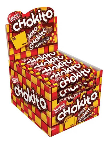 Chokito Nestlé Leite Condensado Caramelizado 30 Unidades 32g