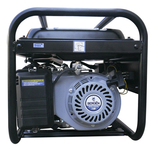 Generador De Corriente 4 T Bergen 3000w C/motor Gas. 7hp