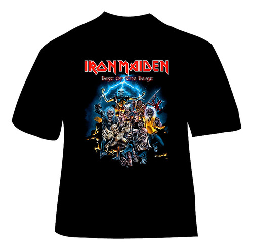 Polera Iron Maiden - Ver 030 - Best Of The Beast