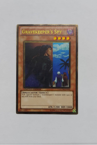 Gravekeeper's Spy Gold Yugioh