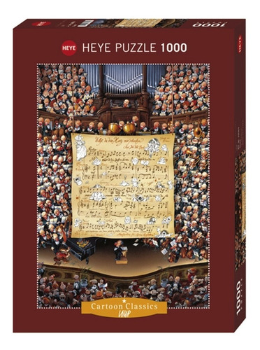 Rompecabezas Heye Puzzle 29564 La Escala 1000 Piezas