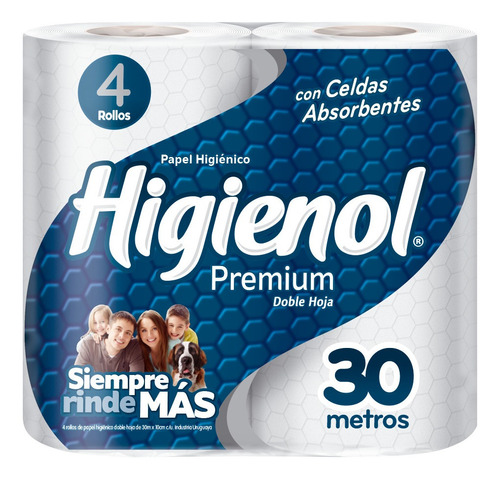 Ph Higienol Premium 30 M X4