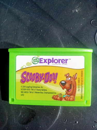 Cartucho Leapfrog Explorer Scooby Doo Juego De Aprendizaje 