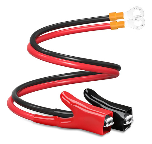 Electop Cable De Puente Mejorado De 10 Awg Para Bateria De C