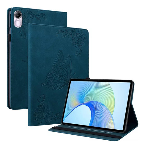 Funda De Piel Azul Para Honor Pad X8 Pro/x9