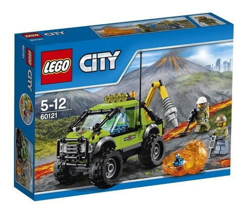 Lego 60121 City Volcán Camión De Exploración