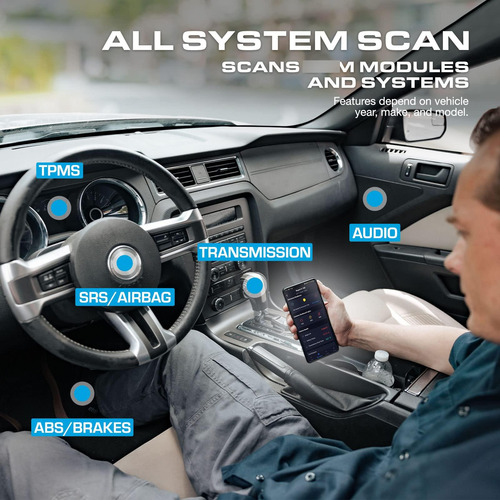 Herramienta De Diagnóstico Escáner Obd2 Bluetooth Lector Aut