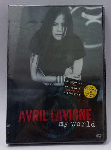 Avril Lavigne Cd + Dvd My World Sellado Nuev 