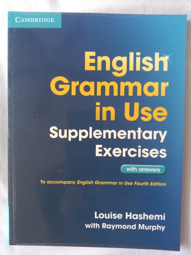 Cambridge English Grammar In Use Supplementary Exercises