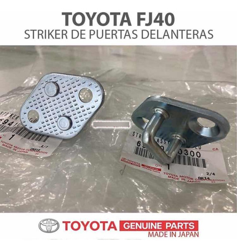 Striker Puertas Delanteras Para Fj40 Toyota Original