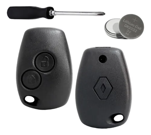 comprar Kit Capa Chave Renault Logan Sandero Duster Clio + Bateria
