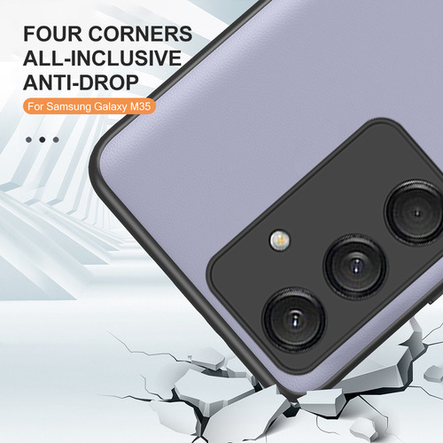 Funda Para Samsung Galaxy M35 5g Cáscara De Piel Simple