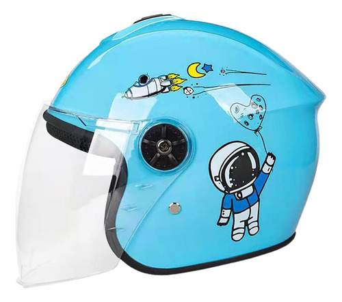 Casco De Ciclismo Infantil Con De Ventilación Avanzado Azul