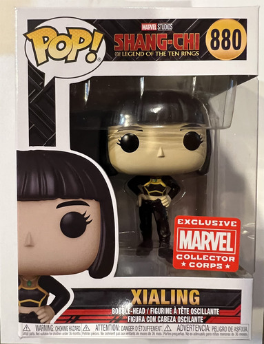 Funko Pop Marvel Collector Corps Shang-chi Talla Xl Nuevo