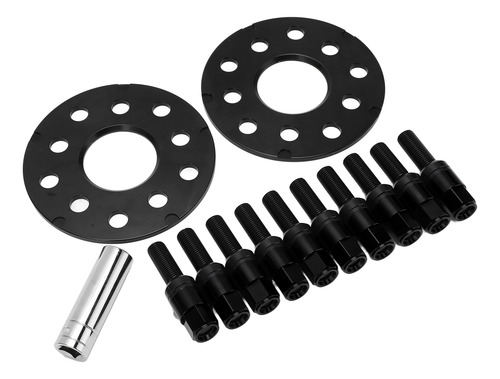 Kit De Espaciadores De Ruedas Black Black Centric Hub Centri