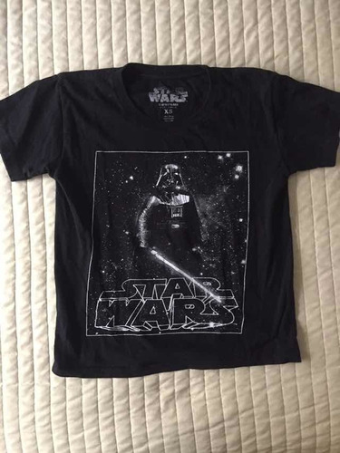 Remera T Shirt Importada Star Wars Darth Vader Niño