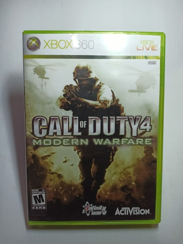 Call Of Duty 4  Modern Warfare Xbox 360 Original