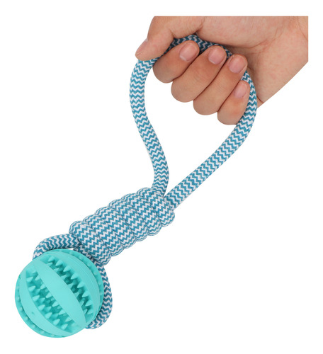 Pelota De Masticar Con Cuerda De Algodón Para Perros Al Aire