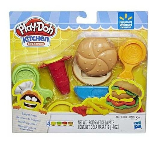 Play-doh Kitchen Creations Burger Bash
