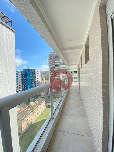 Imagem 28 de 30 de Apartamento Com 3 Dormitórios À Venda, 127 M² Por R$ 940.000,00 - Canto Do Forte - Praia Grande/sp - Ap3396
