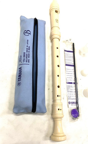 Flauta Doce Contralto Yamaha Yra-28b Barroca Novo Original