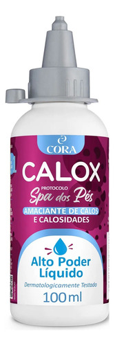 Amaciante De Calos E Calosidades Spa Dos Pés Cora (calox)