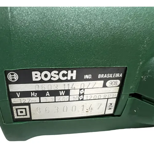 Furadeira Bosch Original 3114 Pbm 400 1200rpm - 400w - 127v
