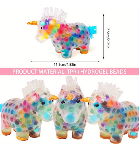 Unicorn Stress Balls Toy Heal Your Mood Unicorn Squeeze Toy