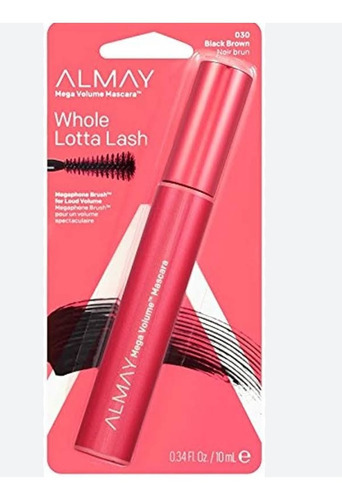 Almay Mega Volume Mascara Whole Lotta Lash (ver Tonos) Color 030 black brown