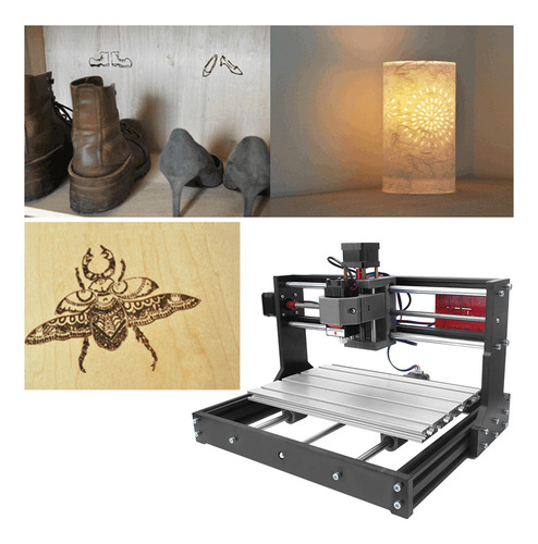 Grabador De Fresado De Bricolaje Cnc 3018 Pro Mini Grabado L
