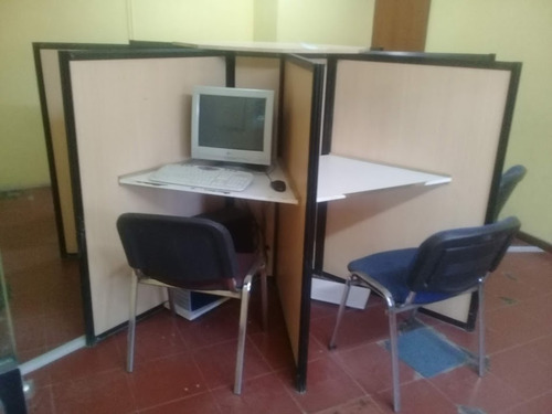 Mueble De 8 Boxes Para Computacion, Telefonia, Etc.