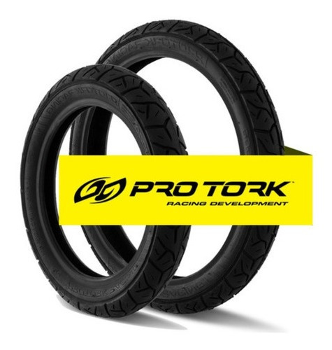 Pneu Par Dianteiro + Traseiro Honda Yamaha Universal Aro 18