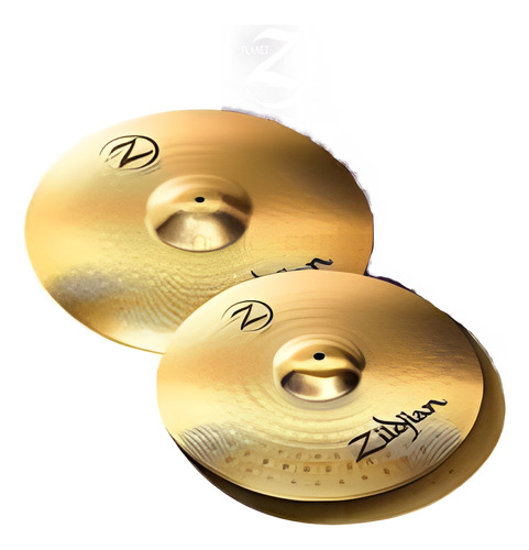 Kit De Pratos Zildjian Planet Z Plz1316 Hit Hat 13 Crash 16