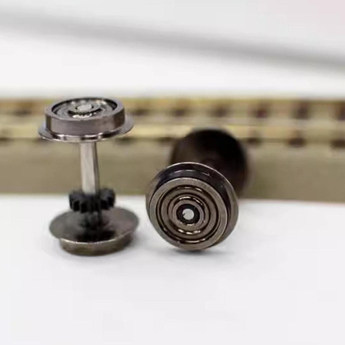 2 Peças De Rodas De Metal Profissional Dc Roda Conjunto