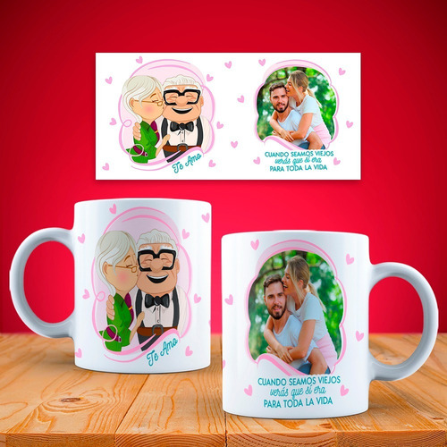 Taza Personalizada Aniversario2 Amor Amistad Madres Padres