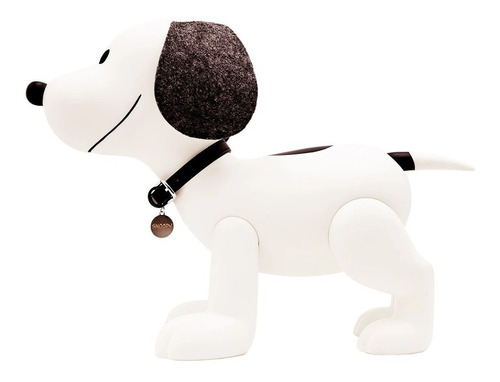 Snoopy Escala De Grises Vinilo Coleccionable De Super 7