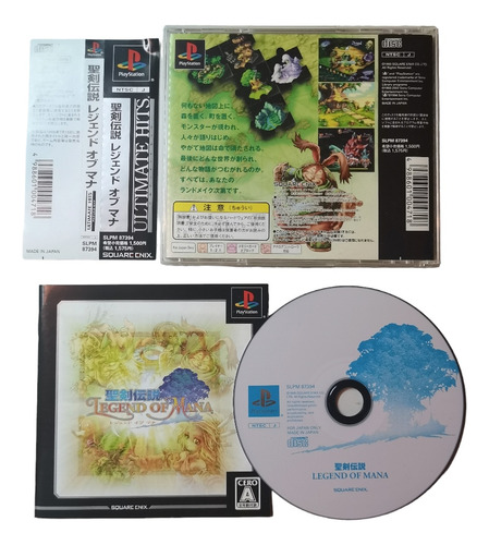 Legend Of Mana Japonés Completo Para Tu Playstation 1 Ps1 (Reacondicionado)