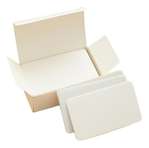 Cartas De Juego En Blanco 180 Piezas Tarjeta Flash En Blanco