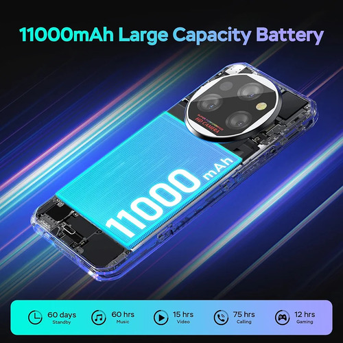 Oukitel Wp39 Pro 5g Nfc 256gb 24gb(6+18) Ram 11000mah