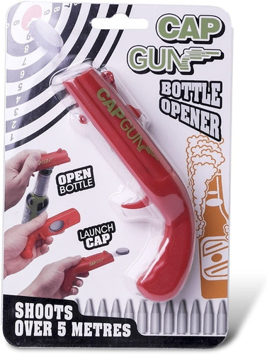 Divertido Destapador De Botellas Capgun Calidad Everest