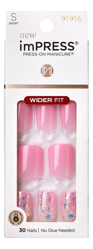 Uñas Impress Kiss Wide - Modelo Dream It Up